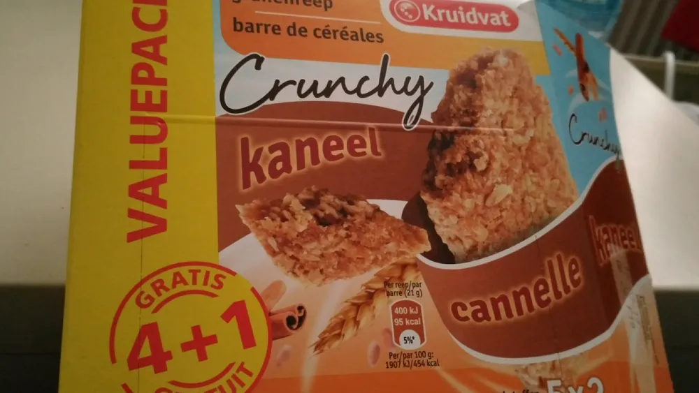 Crunchy kaneel cannelle