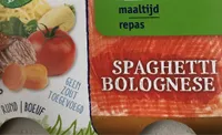 Repas spaghetti bolognede