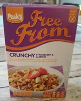 Crunchy strawberry & almond Free From