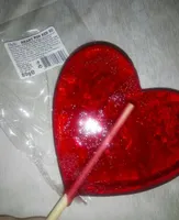 Sucette Heart Pop Red 80
