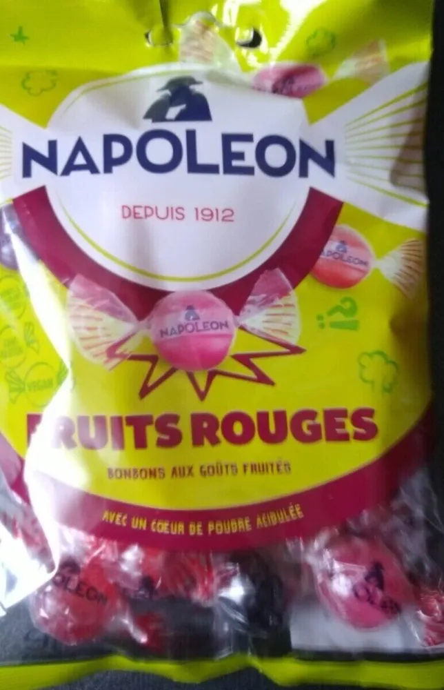 Bonbon Napoléon fruits rouges
