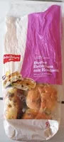 Butter Brötchen mit Rosinen