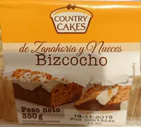 Bizcocho de zanahoria y nueces