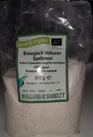 Biologisch volkoren speltmeel