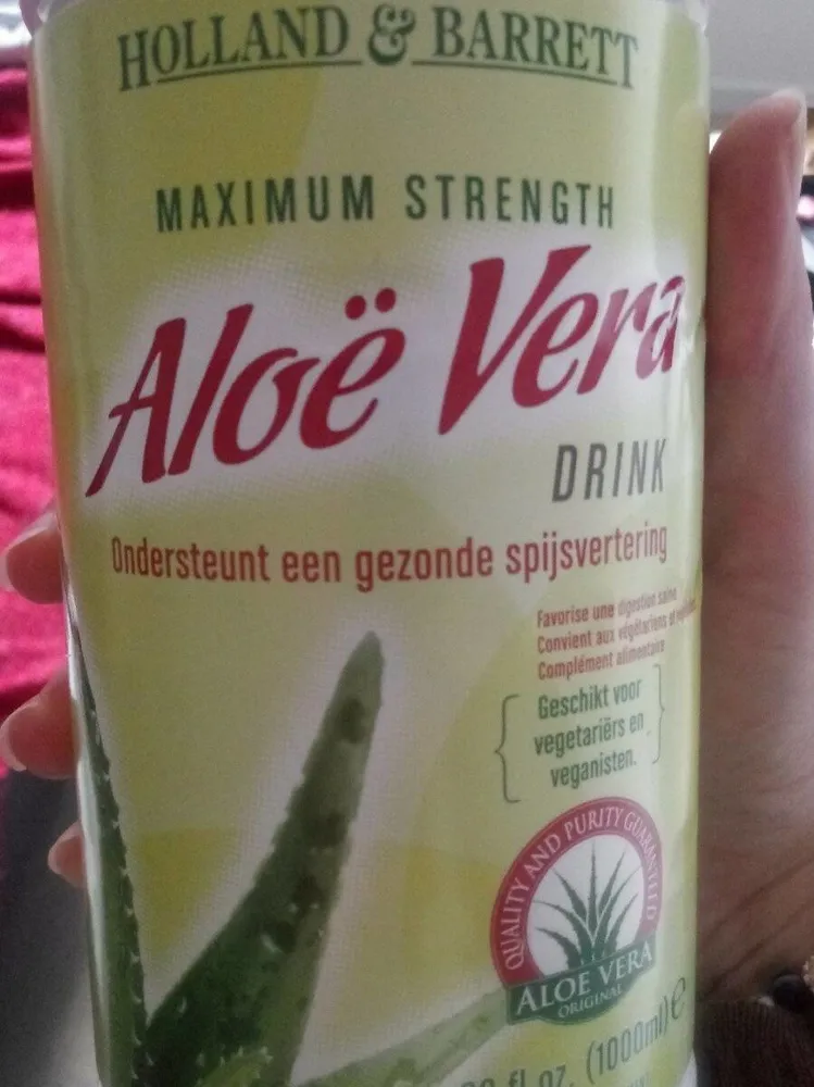 Aloë vera drink