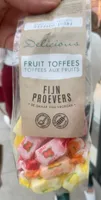 Fruit toffees