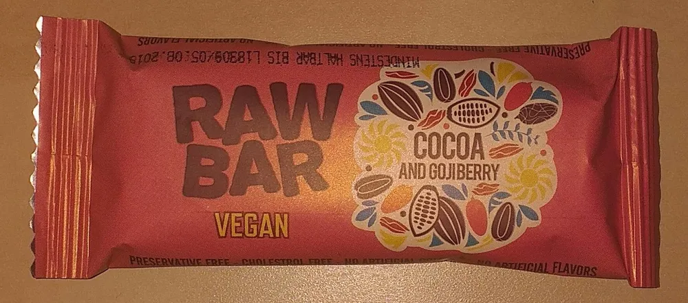 Raw Bar Vegan - Cocoa and Gojiberry