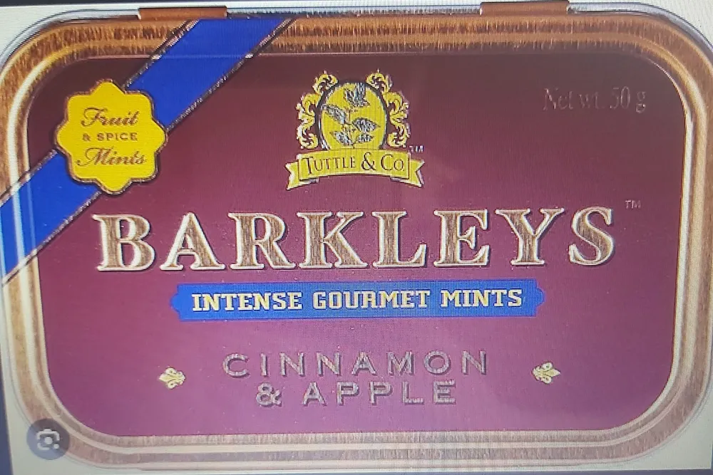 Barkleys cinnamon and apple