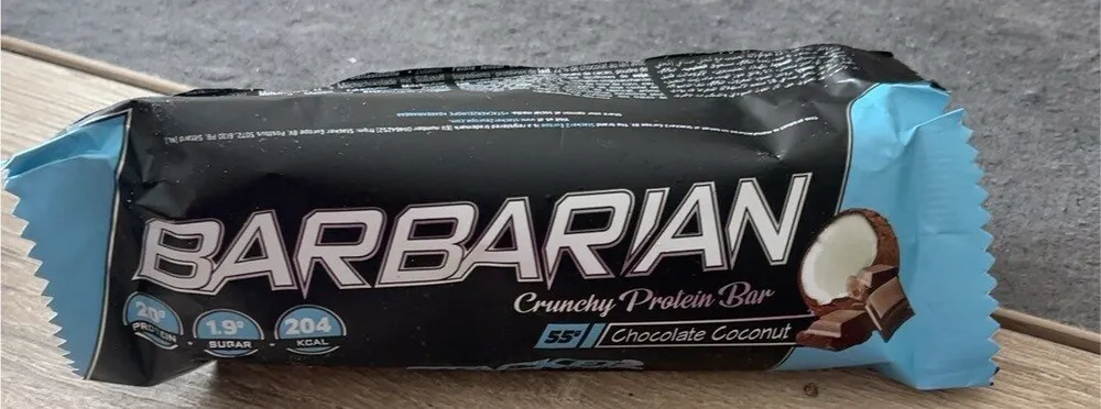 Crunchy protein bar