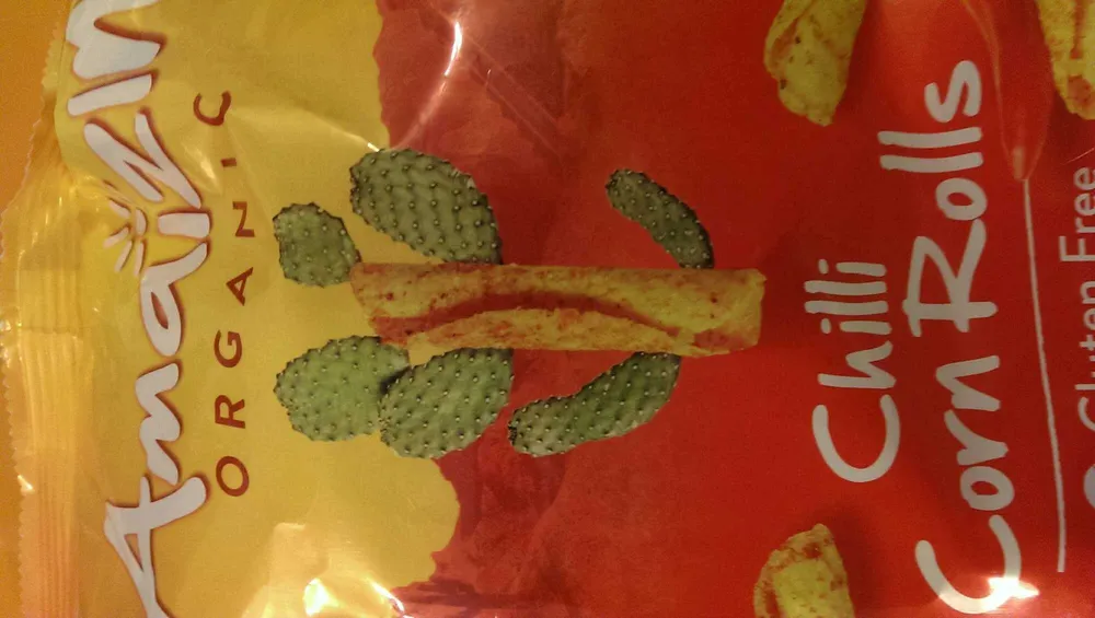 Chilli corn rolls organic