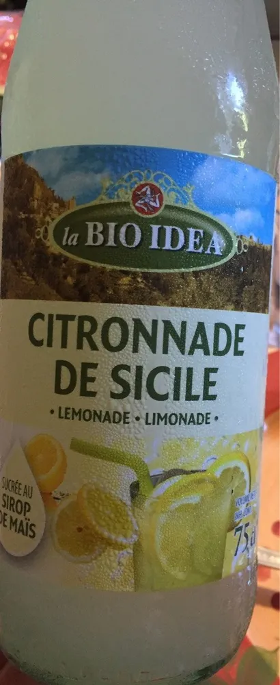 Citronnade De Sicile Bio - 75CL - La Bio Idea
