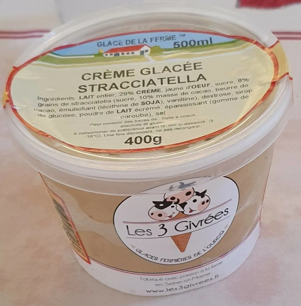 Crème glacée stracciatella