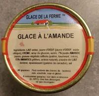 Glace à l'amande
