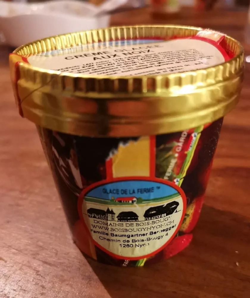 Glace de la ferme