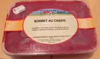 Sorbet au cassis