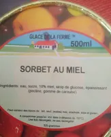 Glace  miel ferme de dilhac