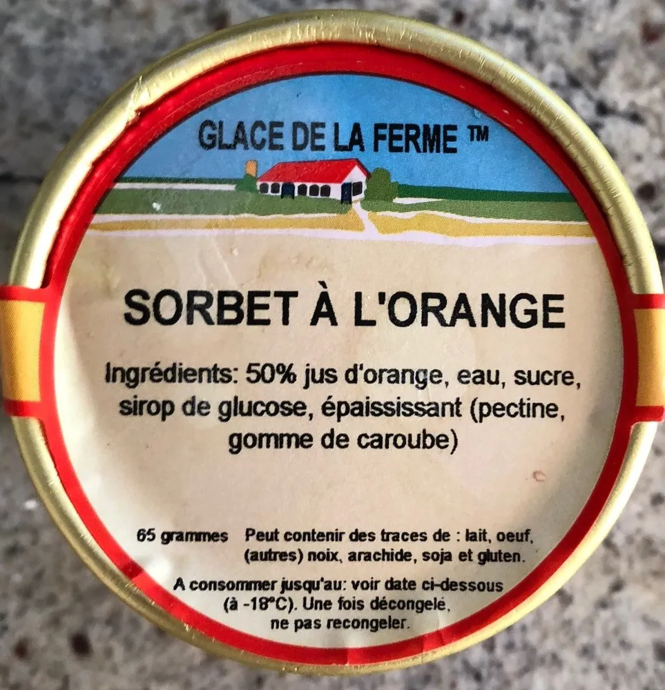 Sorbet orange