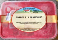 Sorbet à la framboise