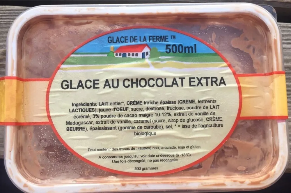 Glace au chocolat extra