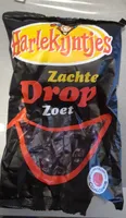 Zachte drop zoet