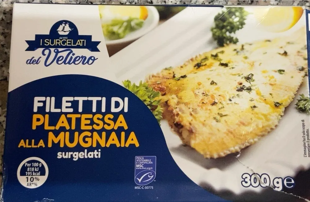 Filetti di platessa alla mugnaia