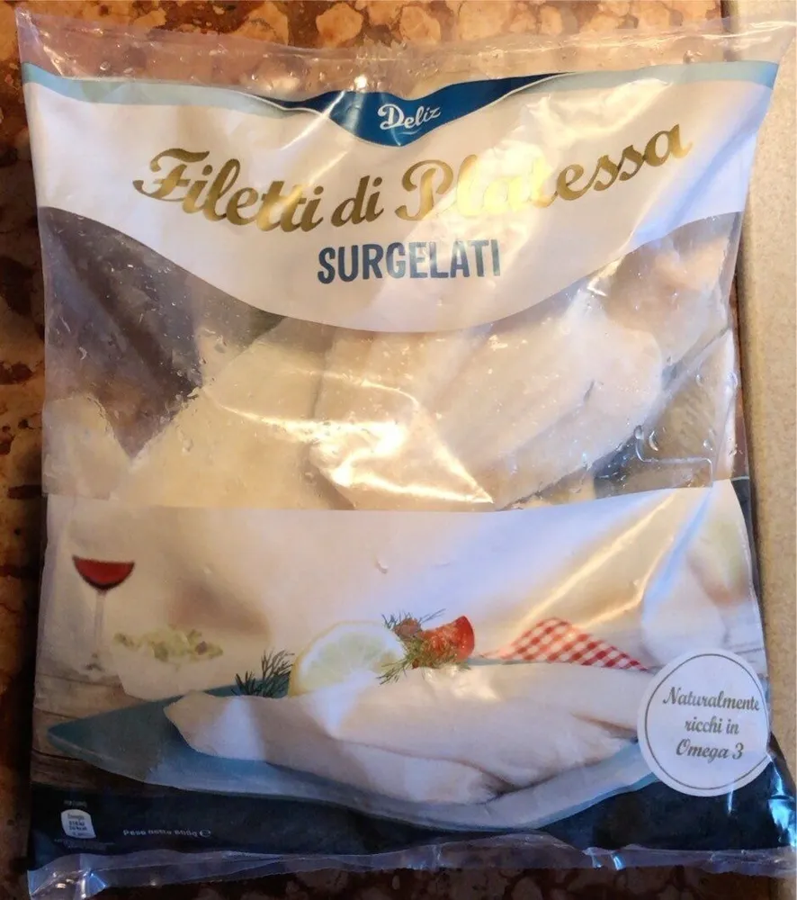 Filetti di Platessa surgelati