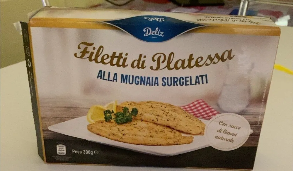 Filetti di platessa alla mugnaia surgelati