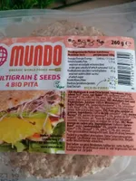 4 bio pita multigrain