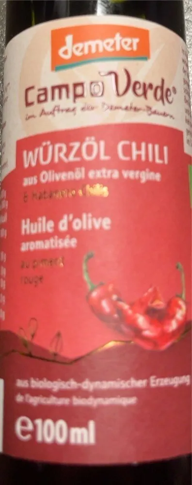 Würzöl Chili
