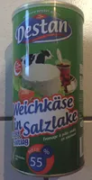 Weichkäse in salzlake