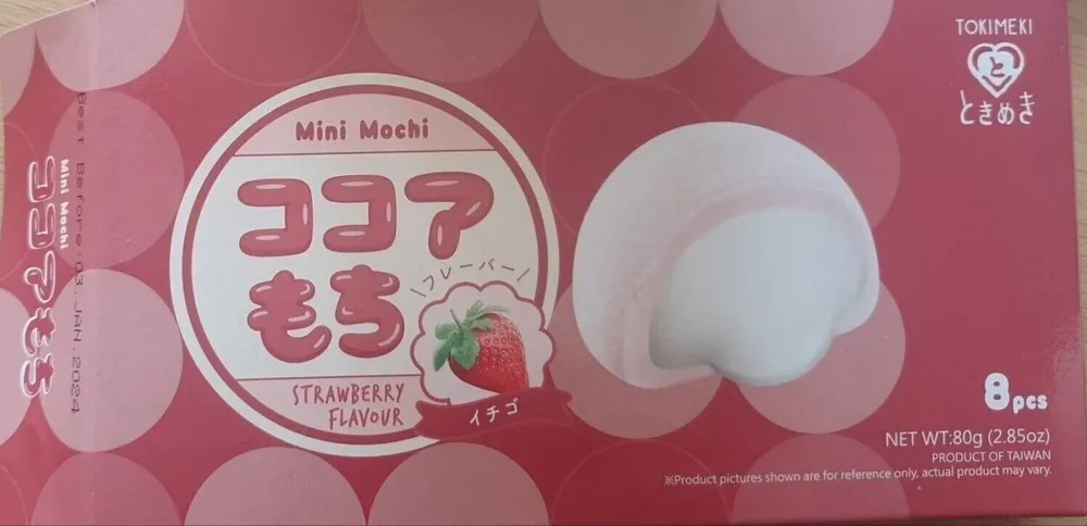 Mini mochi Strawberry flaviur