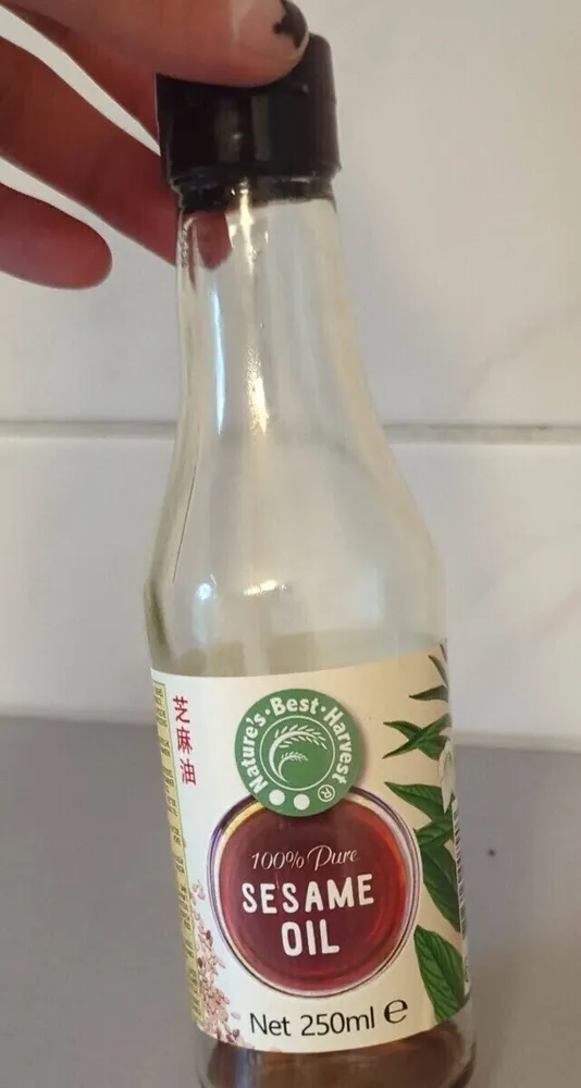100% Pure Sesame Oil