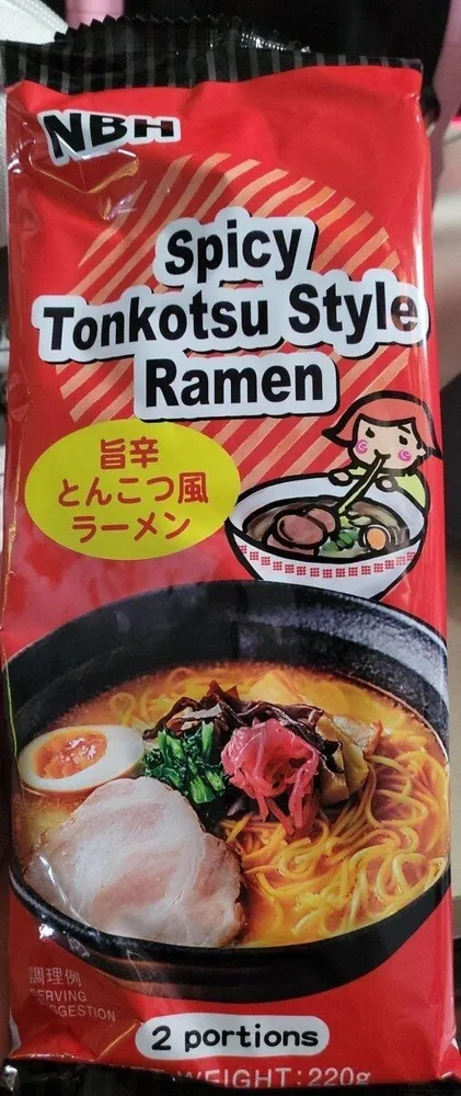 Spicy Tonkotsu Style Ramen