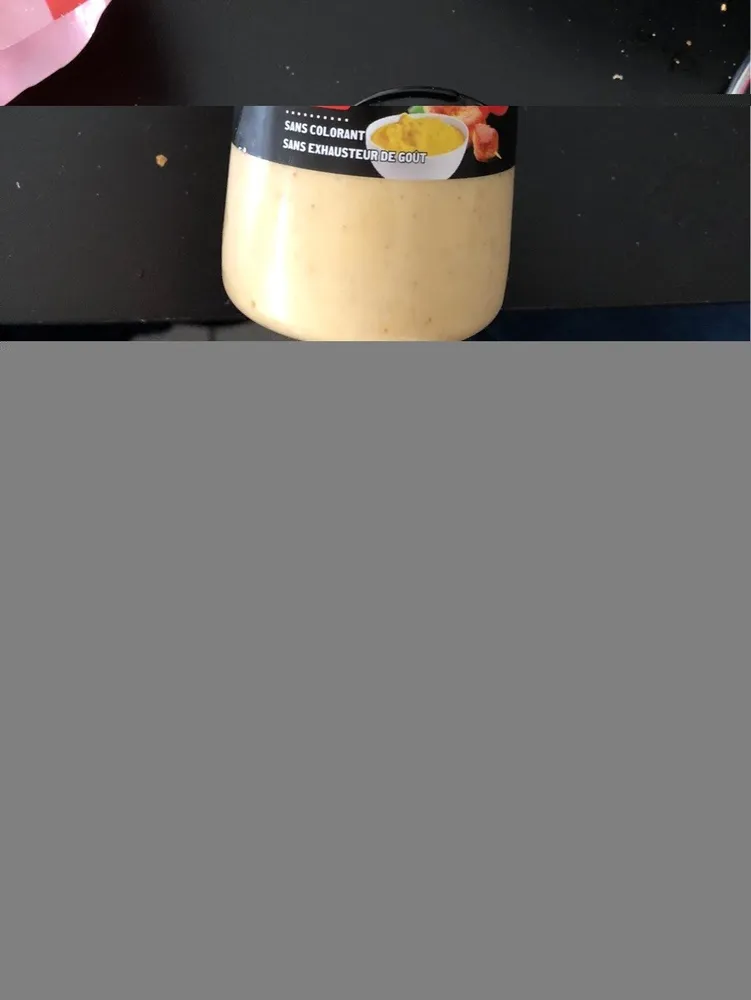 Sauce Yaourt Curry