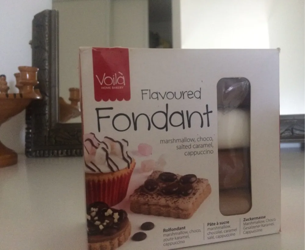 Flavoured fondant