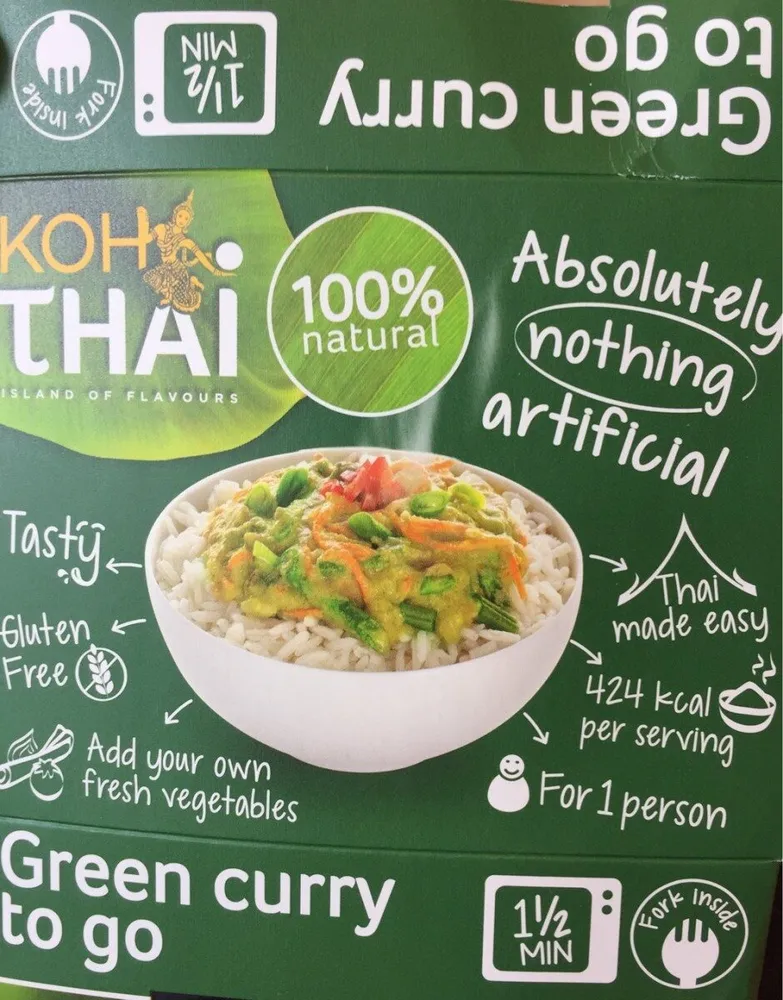 Green Curry to go