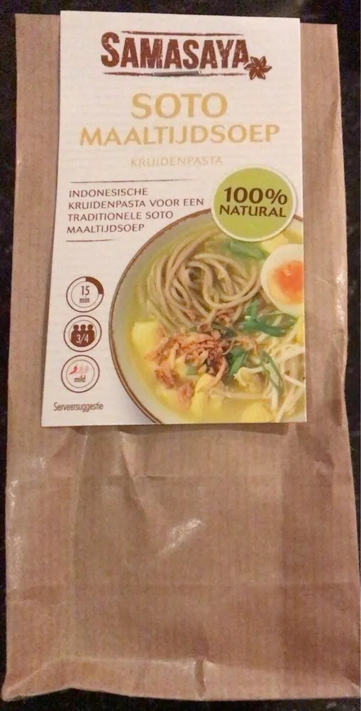 Soto Maaltijdsoep Kruidenpasta