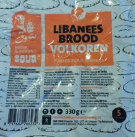 Libanees Brood Volkoren