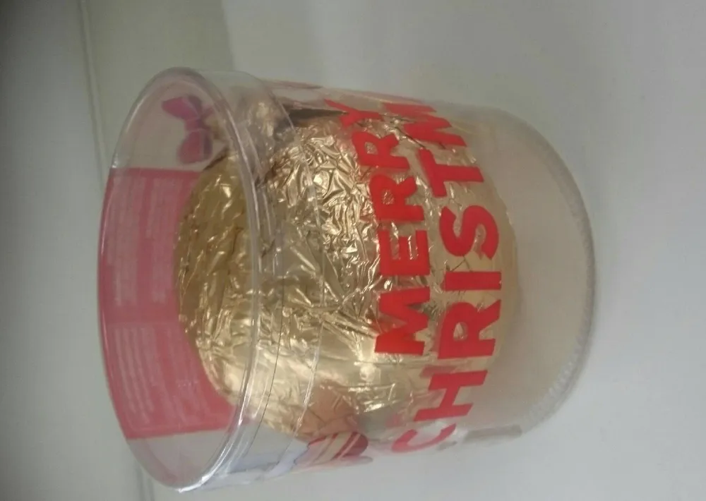 Boule de Noël au chocolat