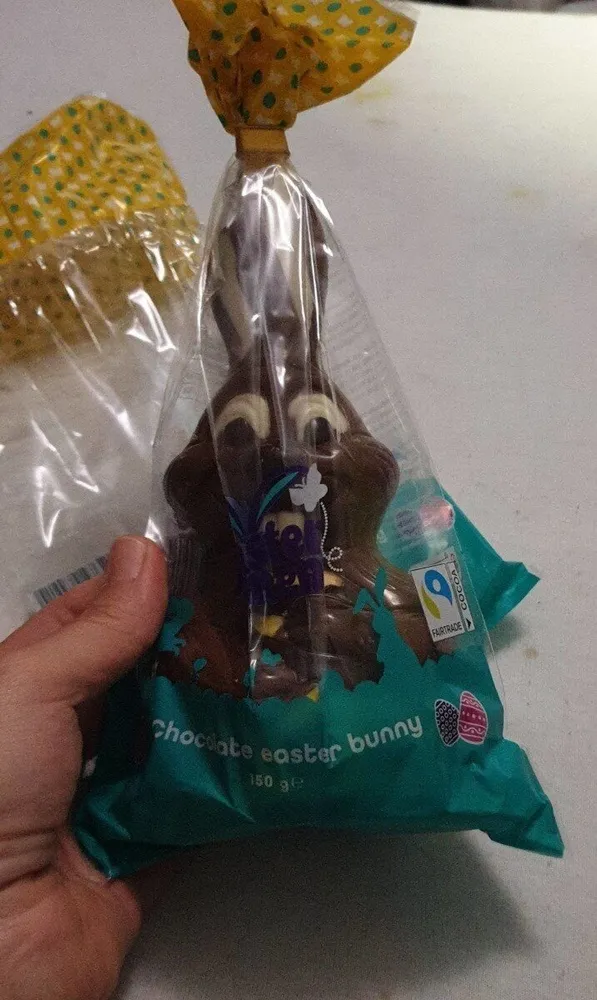Chocolate easter bunny