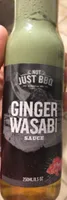 Ginger wasabi sauce