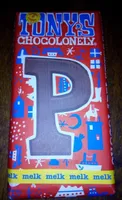 Chocolade letter p