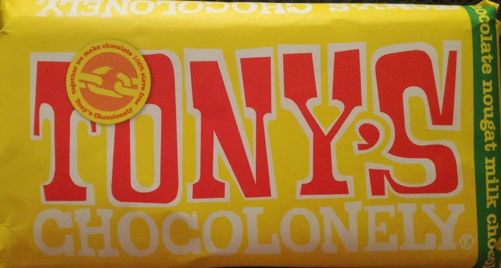 Chocolat au lait et nougat Tony's