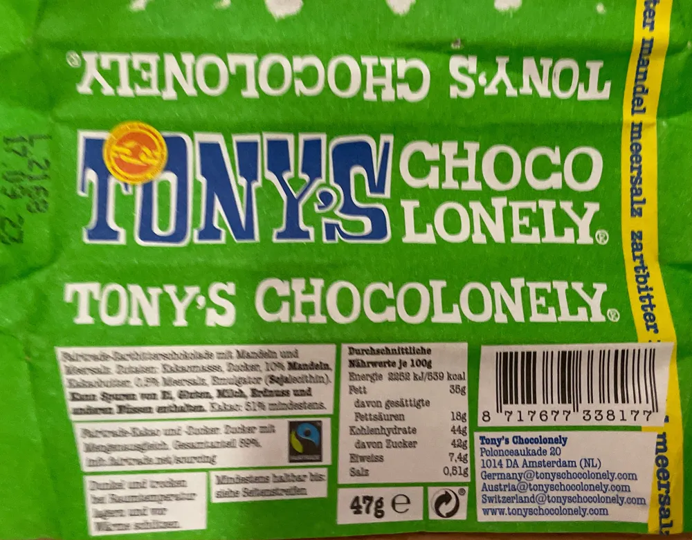 Tony's Choco Lonely