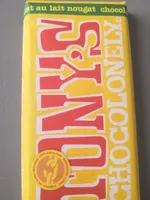 Tony's chocolonely chocolat au lait nougat