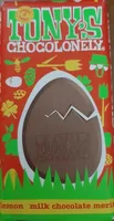 Tony's chocolonely (chocolat au lait-meringue-citron)