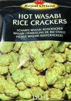 Hot Wasabi Rice Crackers