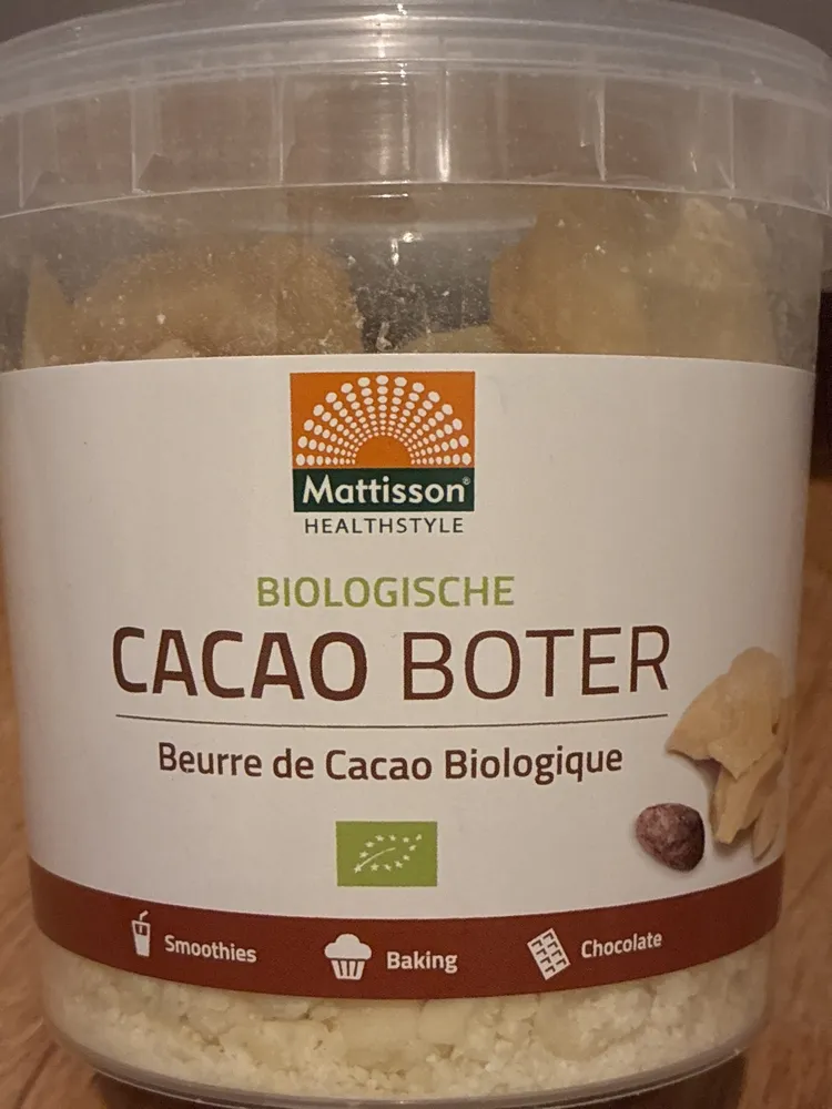 Biologische Cacao Boter