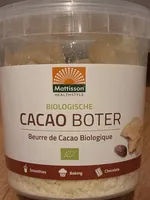Biologische Cacao Boter