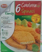 6 Cotolette agli Spinaci
